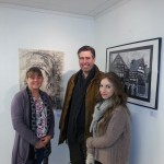 Maddie Stocker (right) featured with Graham Brady MP (centre) and Karen Wroe (left)