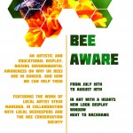 bee aware poster