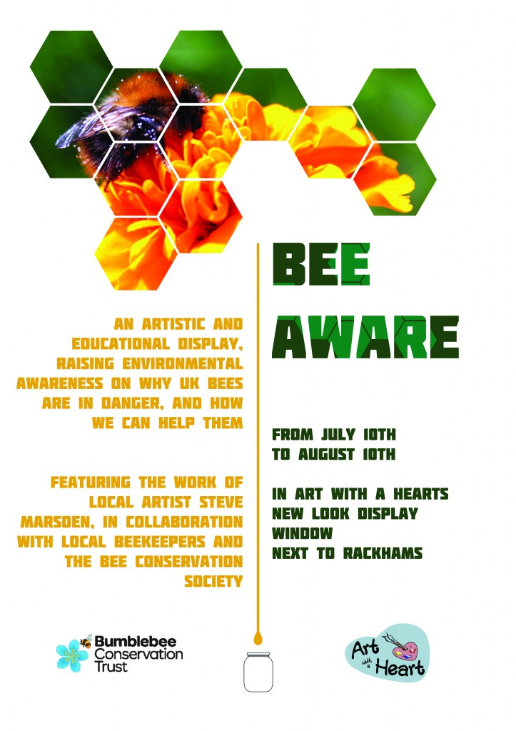 bee aware poster